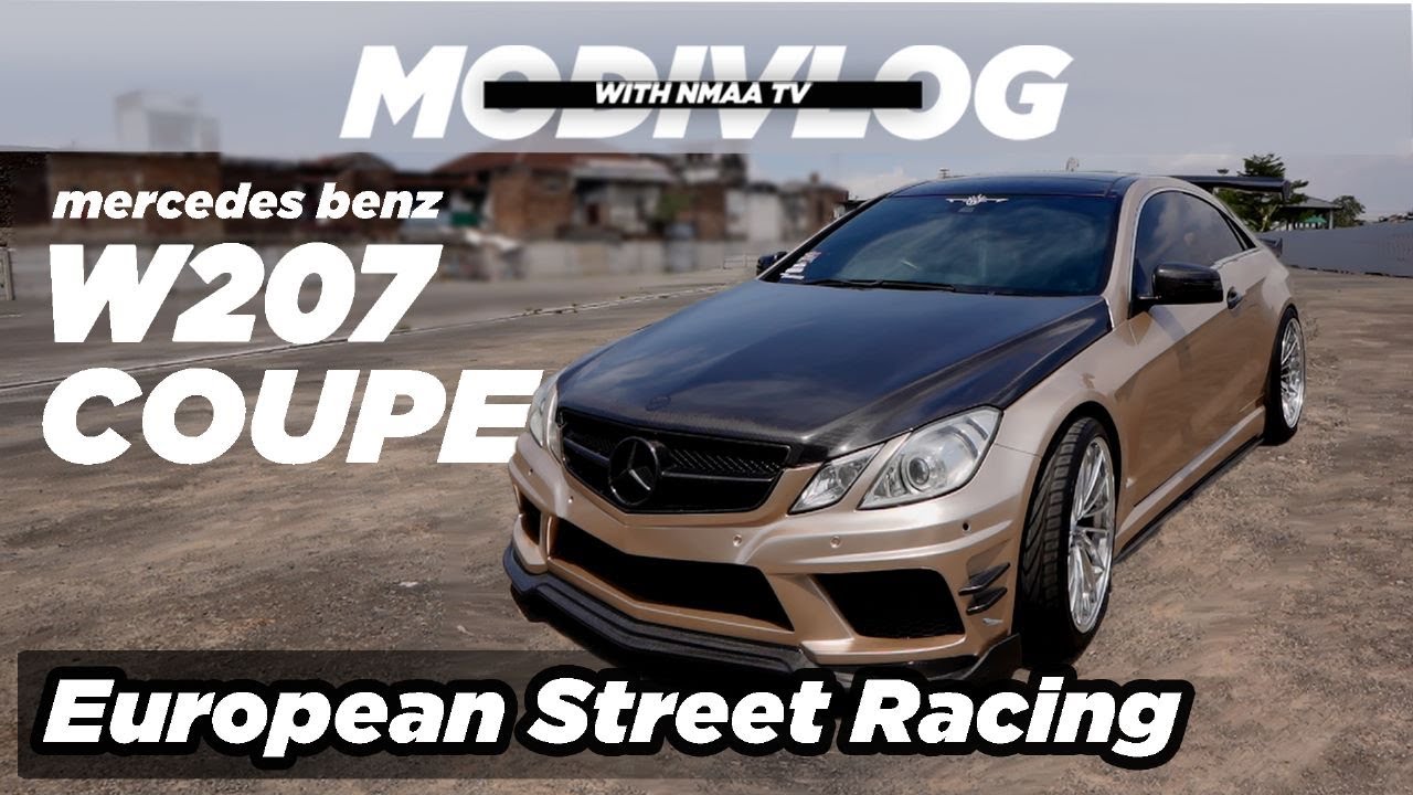 Mercedes Benz W207 Coupe Ekspos Street Racing Plus Kaki-kakinya Kinclong!