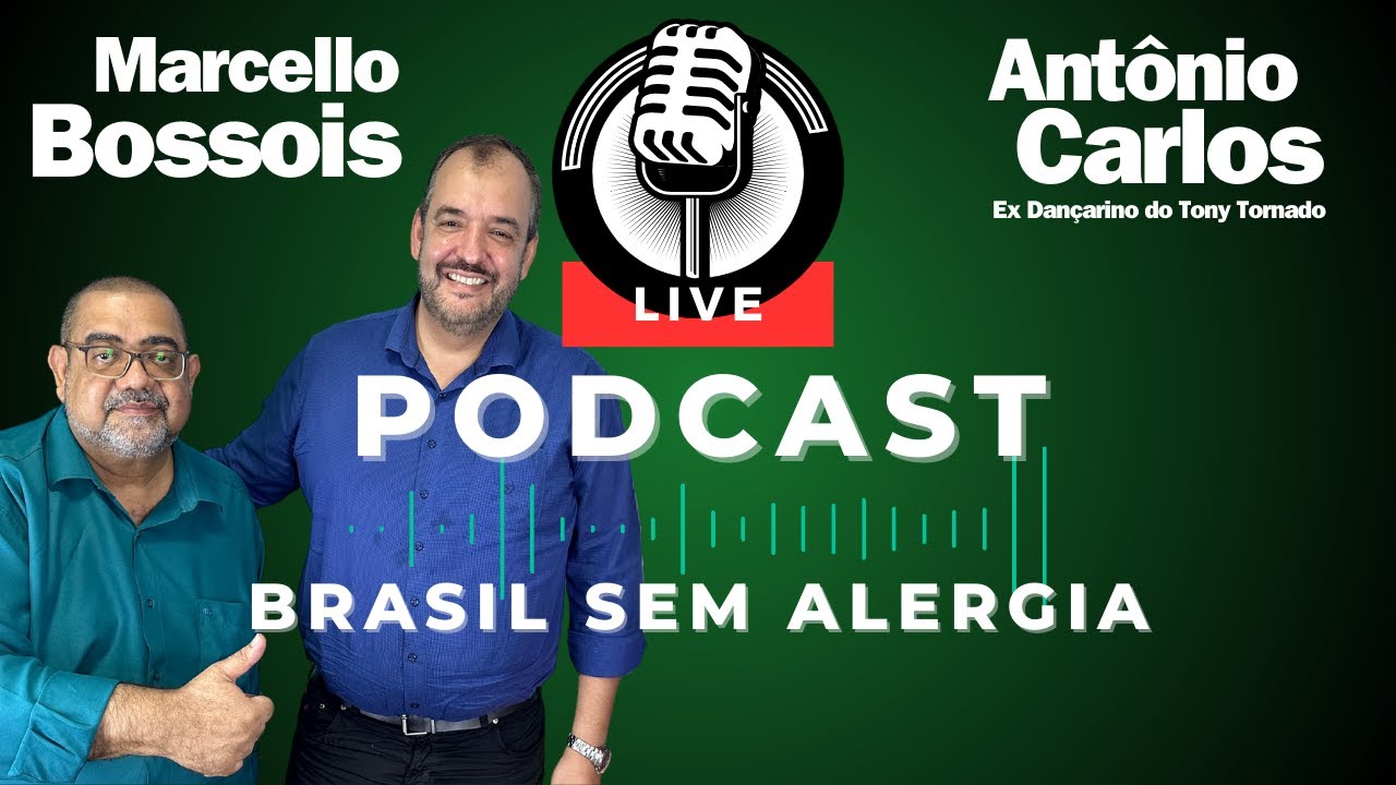 PodCast #4 | De Tony Tornado ao Brasil Sem Alergia: A Jornada Inspiradora de Ant&ocirc;nio Carlos