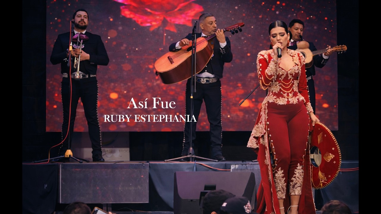 Ruby Estephanía - Así Fue (En Vivo)