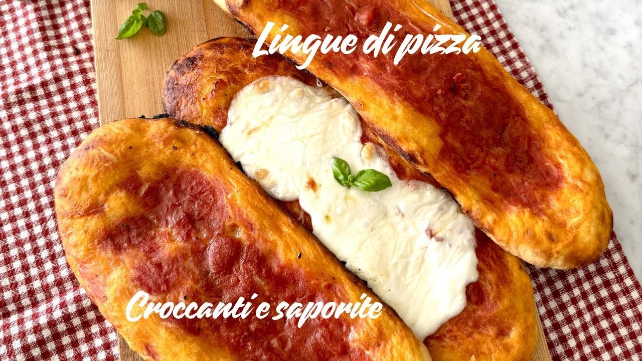 Lingue di pizza croccanti: la ricetta infallibile pronta in 3 ore!