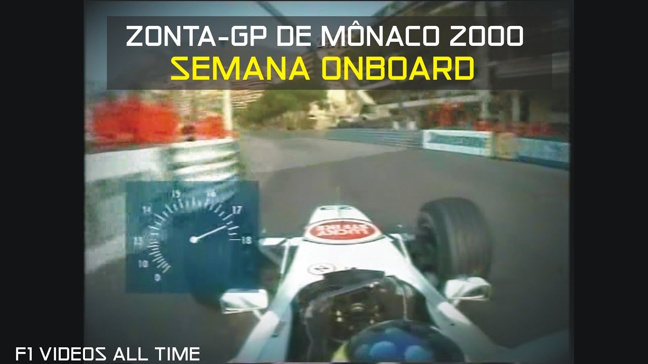 Ricardo Zonta - Onboard, Monaco GP 2000