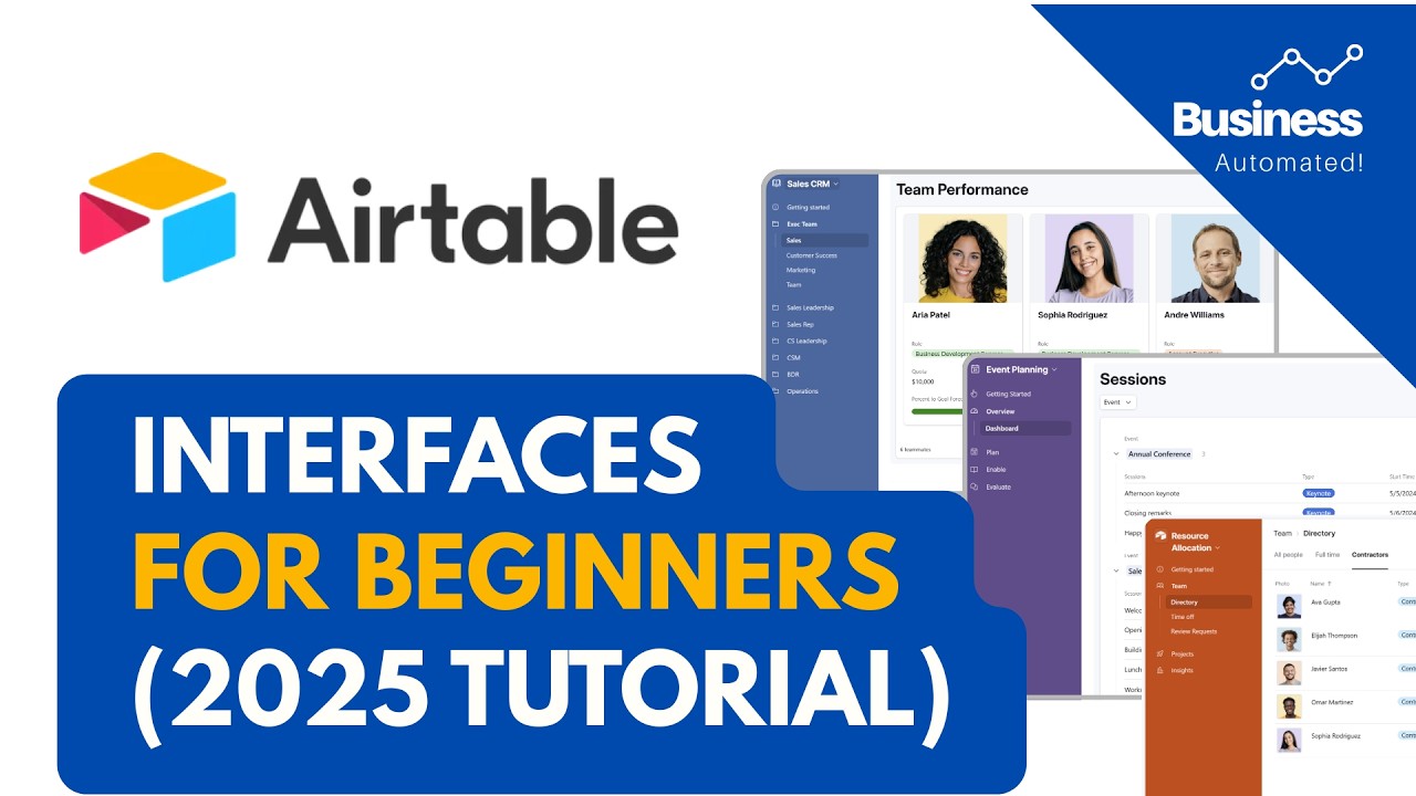 Airtable Interfaces for Beginners (2025) - Use Cases + tutorial
