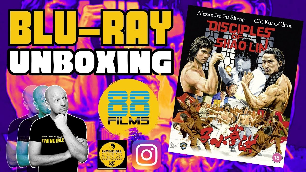 DISCIPLES OF SHAOLIN 洪拳小子 - 88 Films Blu-ray Unboxing & Review