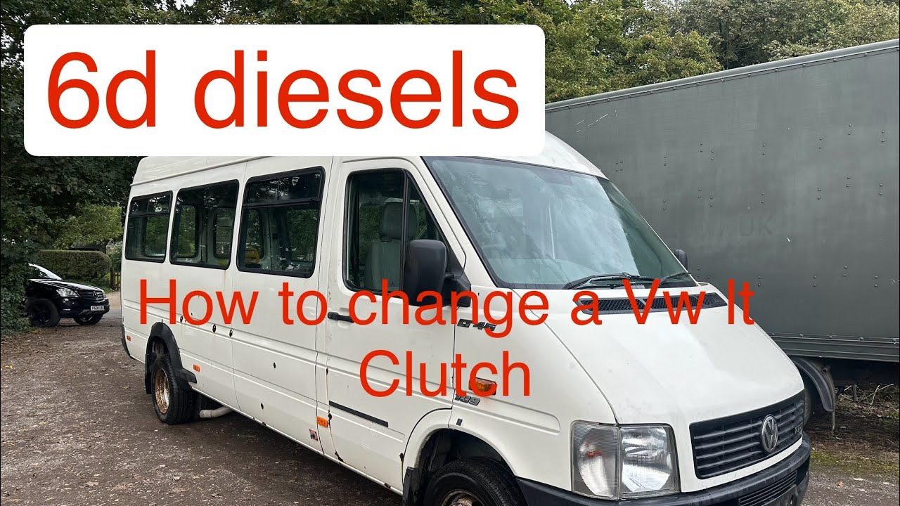How to change a Vw lt clutch !! 2.5 tdi mk2 Volkswagen