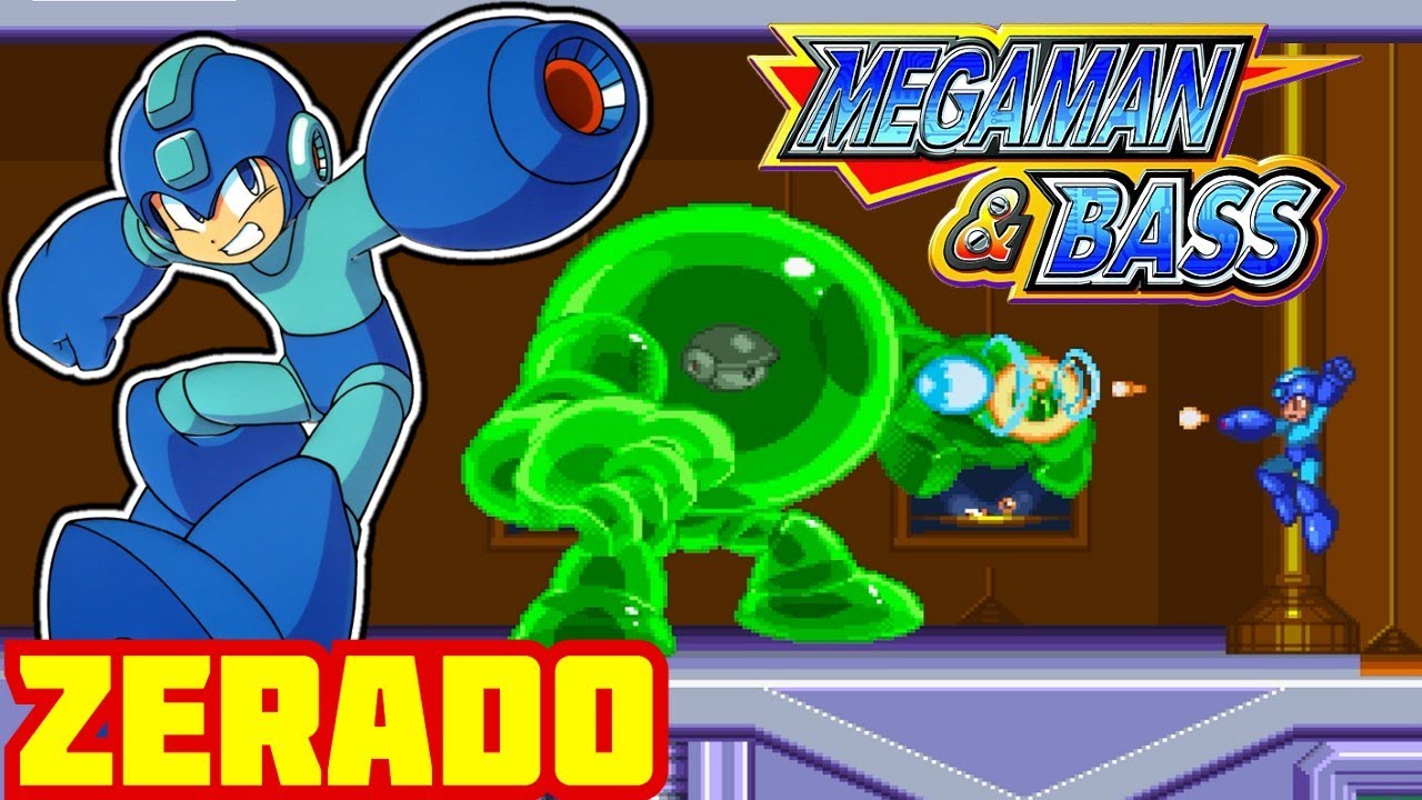 Megaman & Bass (SNES) - ZERADO com Rockman - Bass é Forte?