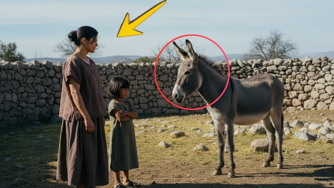 Viuda con su niña compró el rancho que nadie quería — y encontró lo impensable