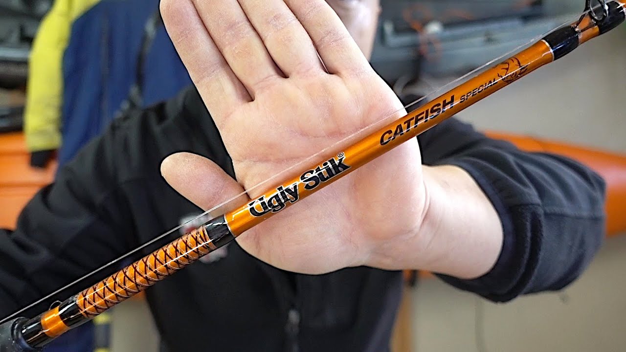 Обзор удилища Ugly Stik Catfish Special после года интенсивной эксплуатации (7 футов, класс MH)
