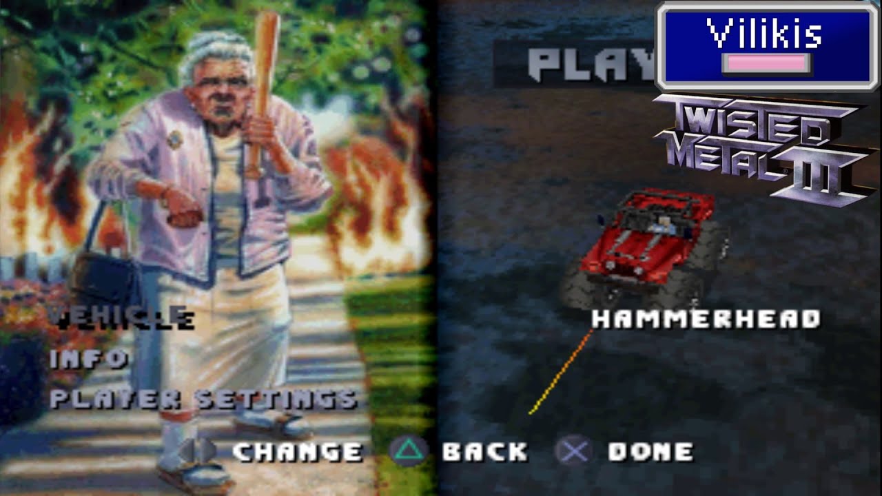 Twisted Metal III - Hammerhead Tournament