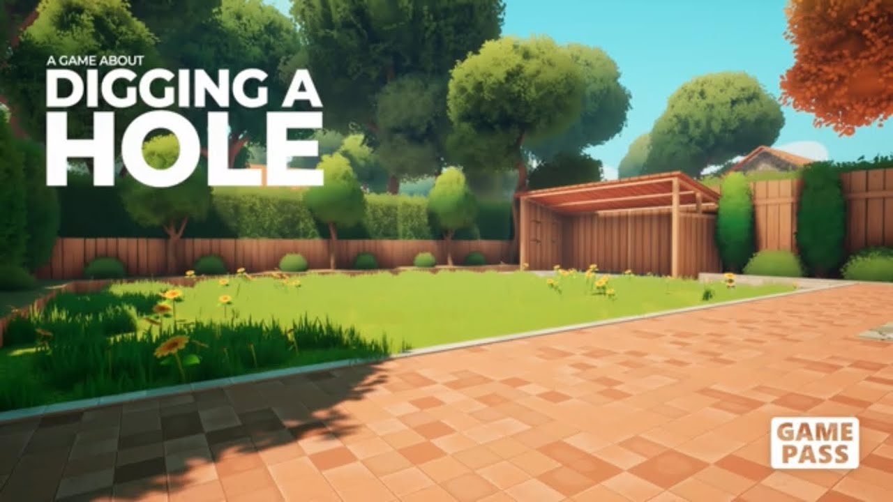 XboxSeriesX A Game About Digging A Hole プレイ動画