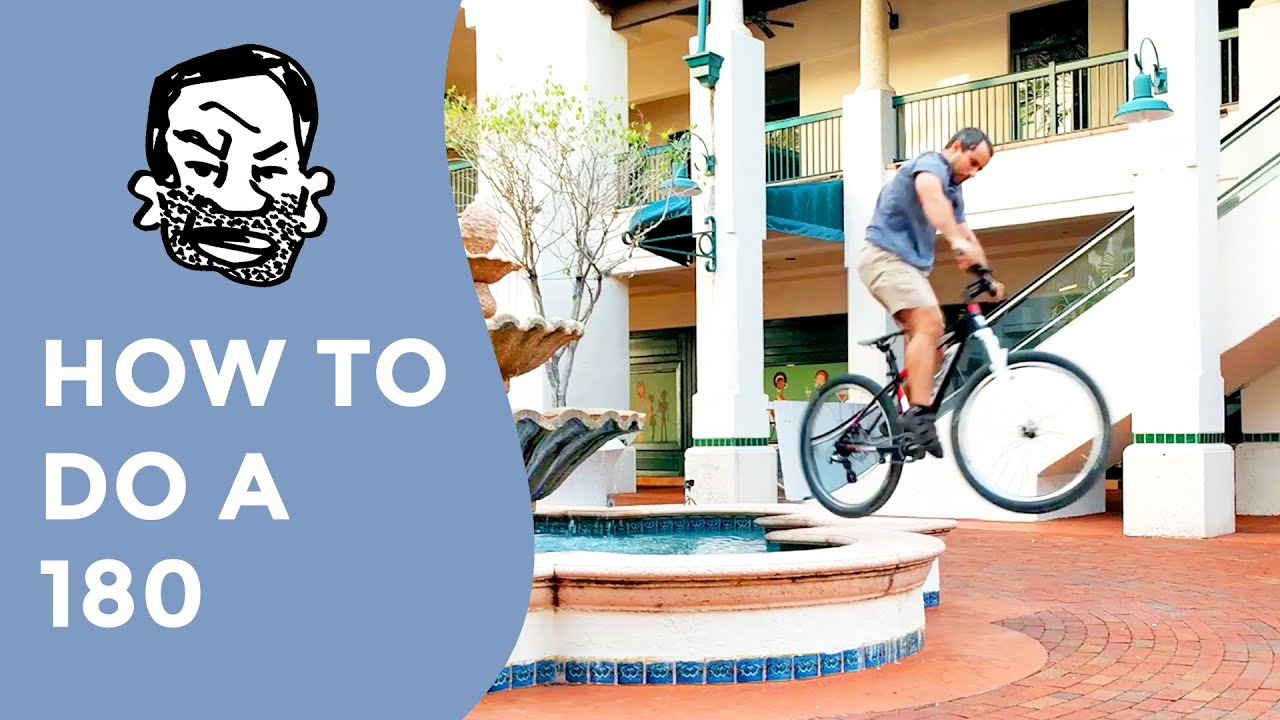 How to 180 a mountain bike