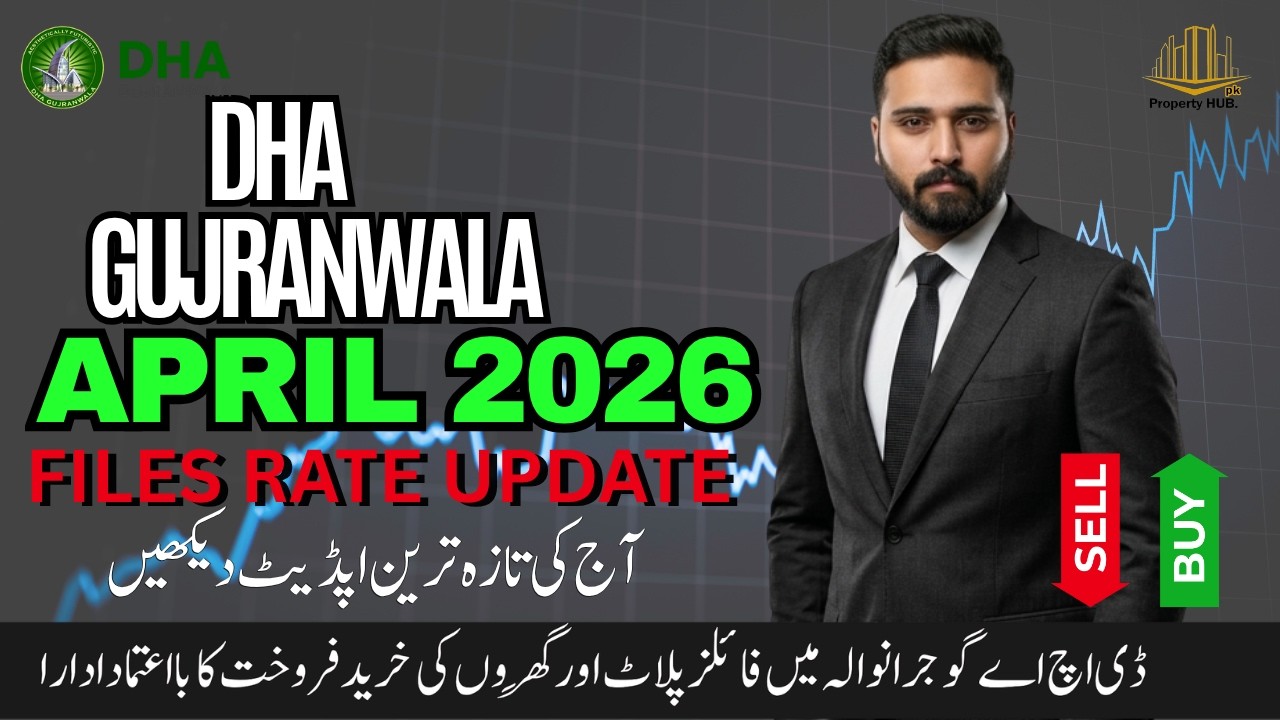 DHA Gujranwala File Rates April 2026 🔥 Latest Update | Investment Alert!