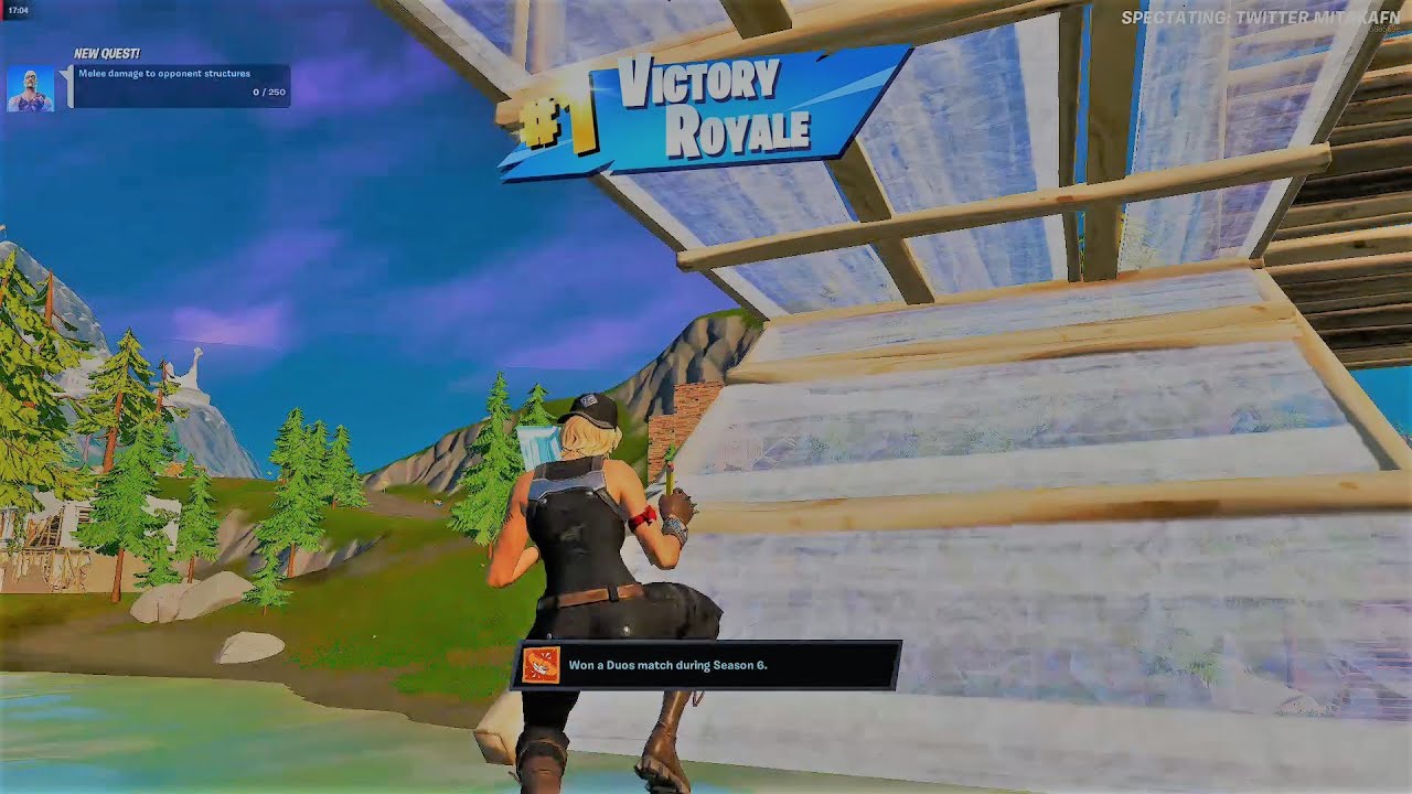 My First Chapter 2 Season 6 Win - Fortnite Chapter 2 Season 6 Gameplay No Commentary