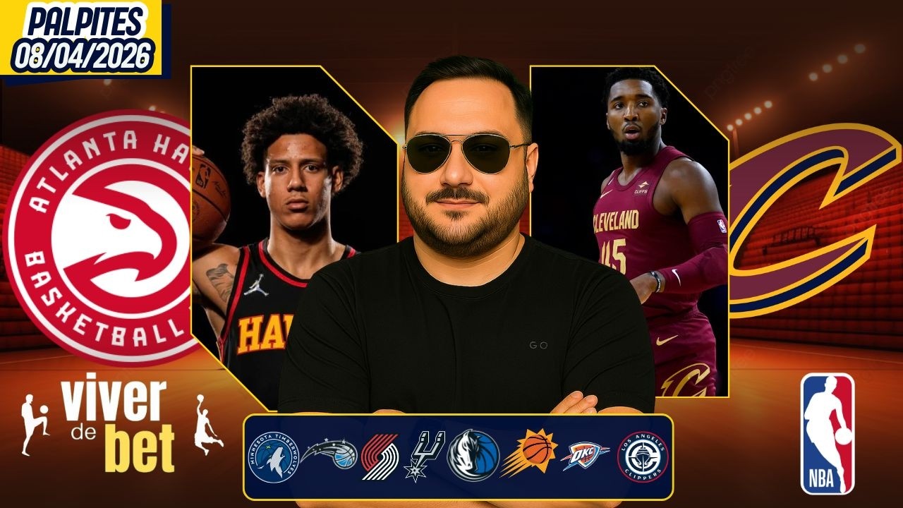MELHORES PALPITES PARA NBA HOJE 08 04 2026