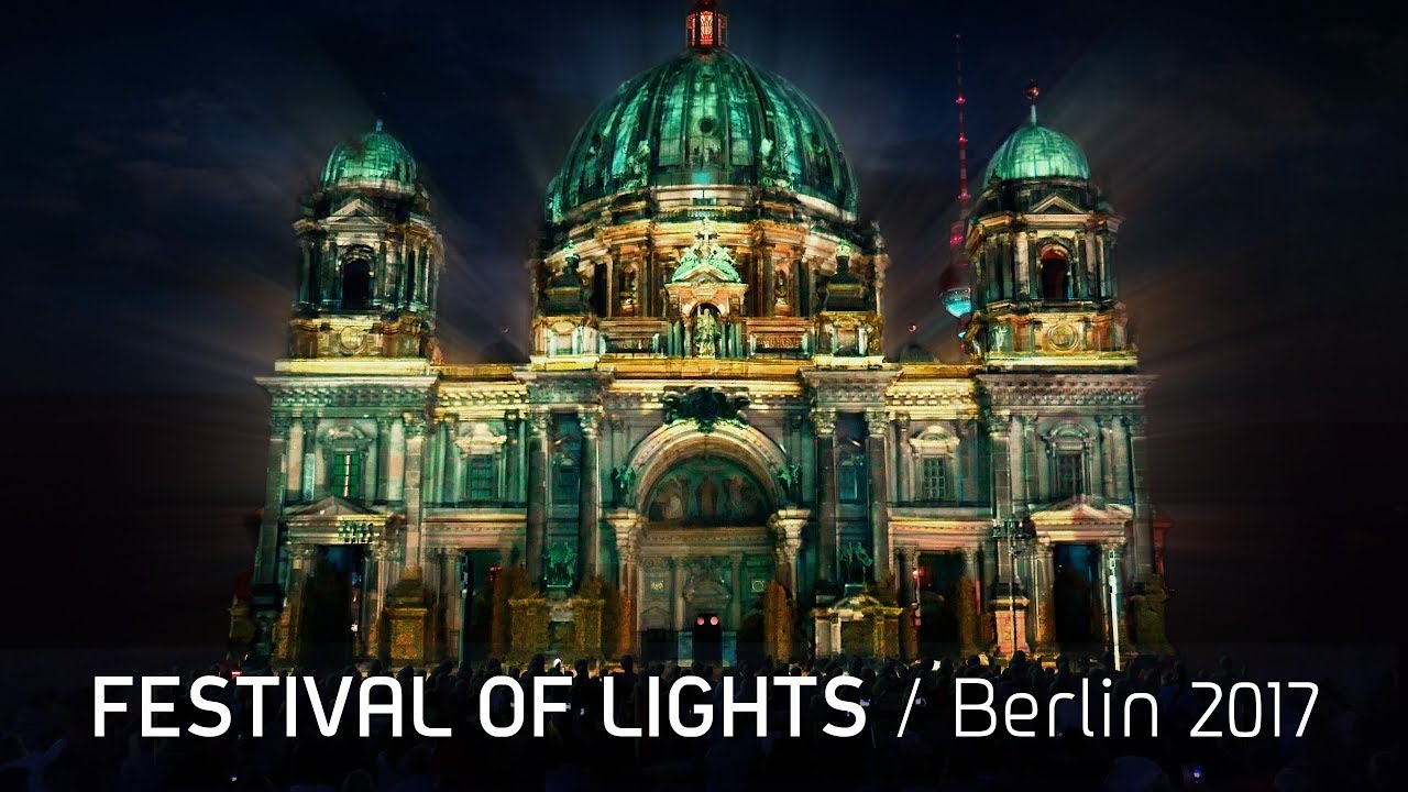 Projection Mapping on the Berliner Dom by Maxin10sity - Festival of Lights 2017