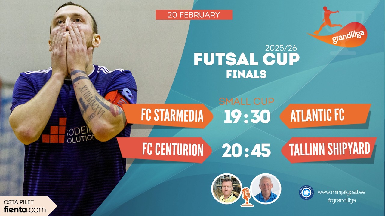 Grandliiga Cup FINALS 2025/26 (live stream) 20-Feb-26