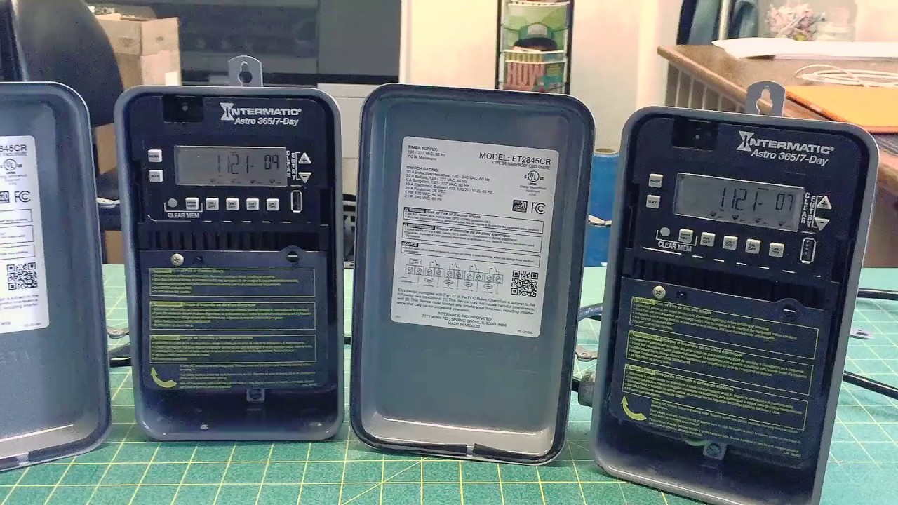 Transferring Schedules with a USB Stick - Intermatic ET2000 Series Timer