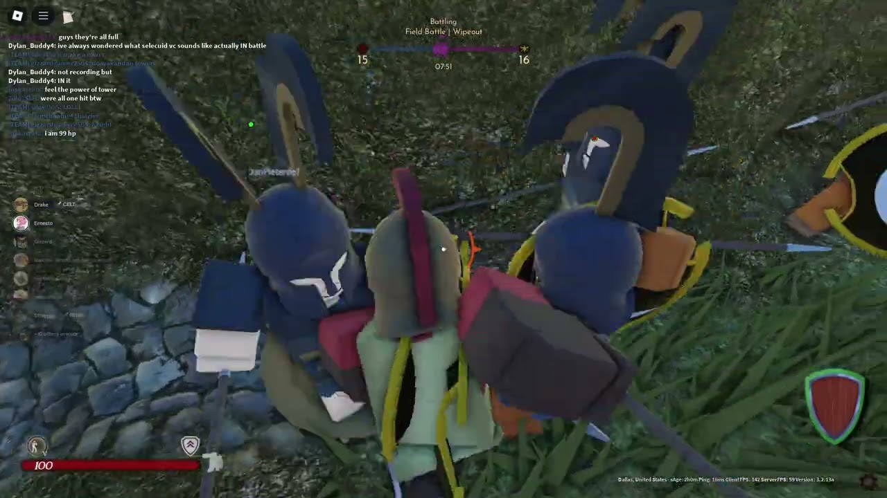 Wakanda vs Seleucid [footage only for first 4 rounds.]
