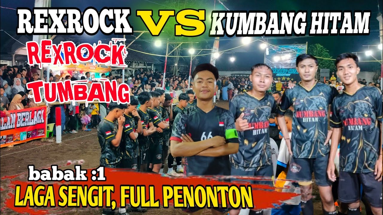 TUMBANG SUDAH FULL A ‼️ REXROCK VS KUMBANG HITAM, gobak sodor
