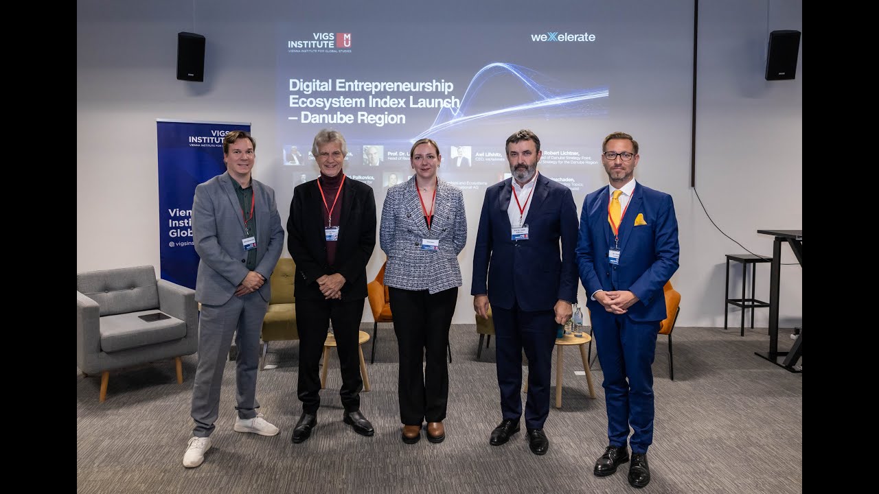 Digital Entrepreneurship Ecosystem Index Launch & Panel Discussion | Danube Region 2025