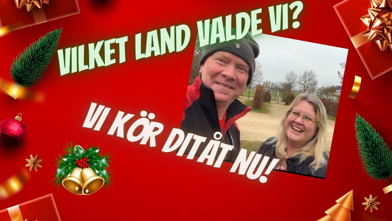 ÖVERVINTRINGSRESA MED HUSBIL I SÖDRA EUROPA!!