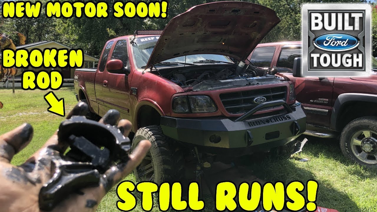 MY F-150 SLUNG A ROD