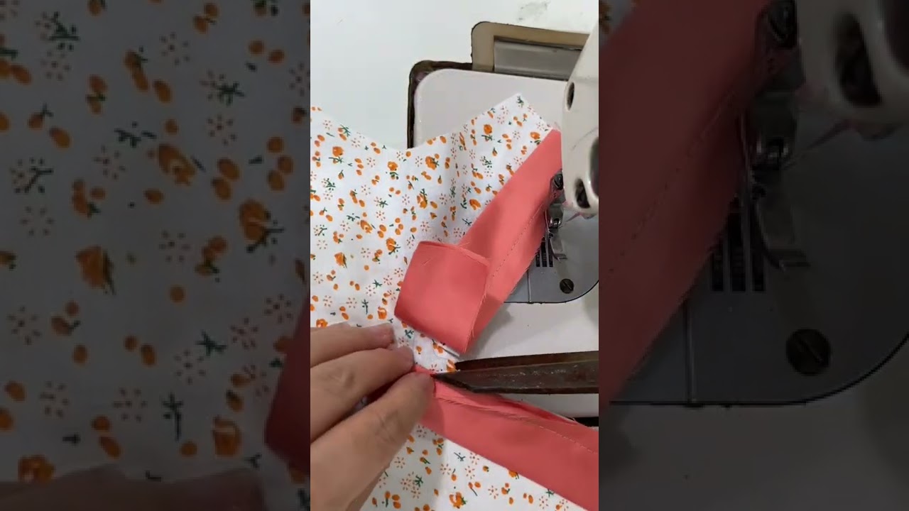 #Tip35: the fastest way to sew a V-neck; #basicsewing ;#tip; #hack ; #shots