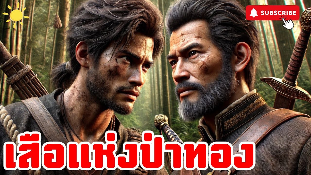 เรื่อง เสือแห่งป่าทอง / เสือแสนเป็นโจรที่ชาวบ้านรักใคร่ เขาปล้นจากคนรวยแจกให้คนจน เขาเติบโต