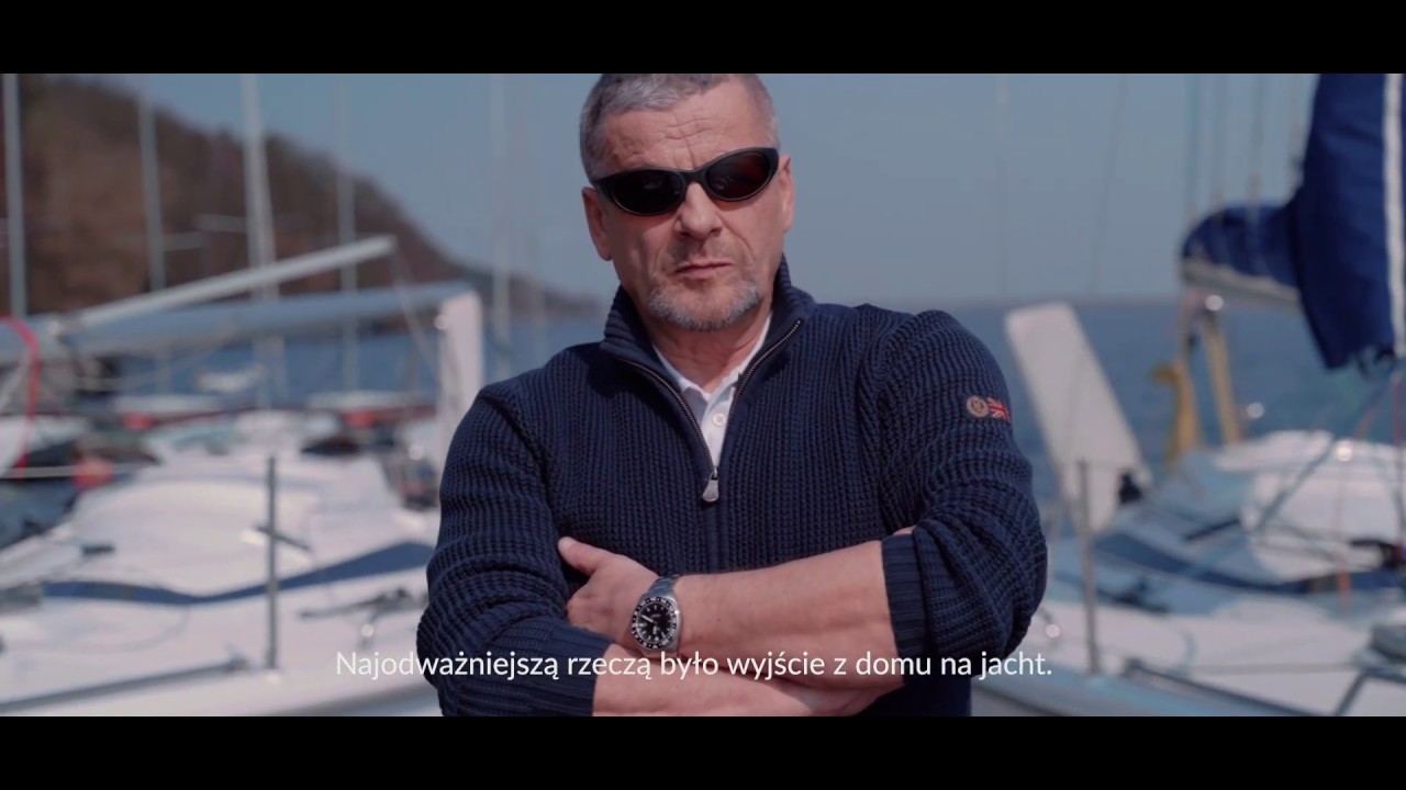 #TIMEKEEPERS i kapitan Tomasz Cichocki z modelem Mariner