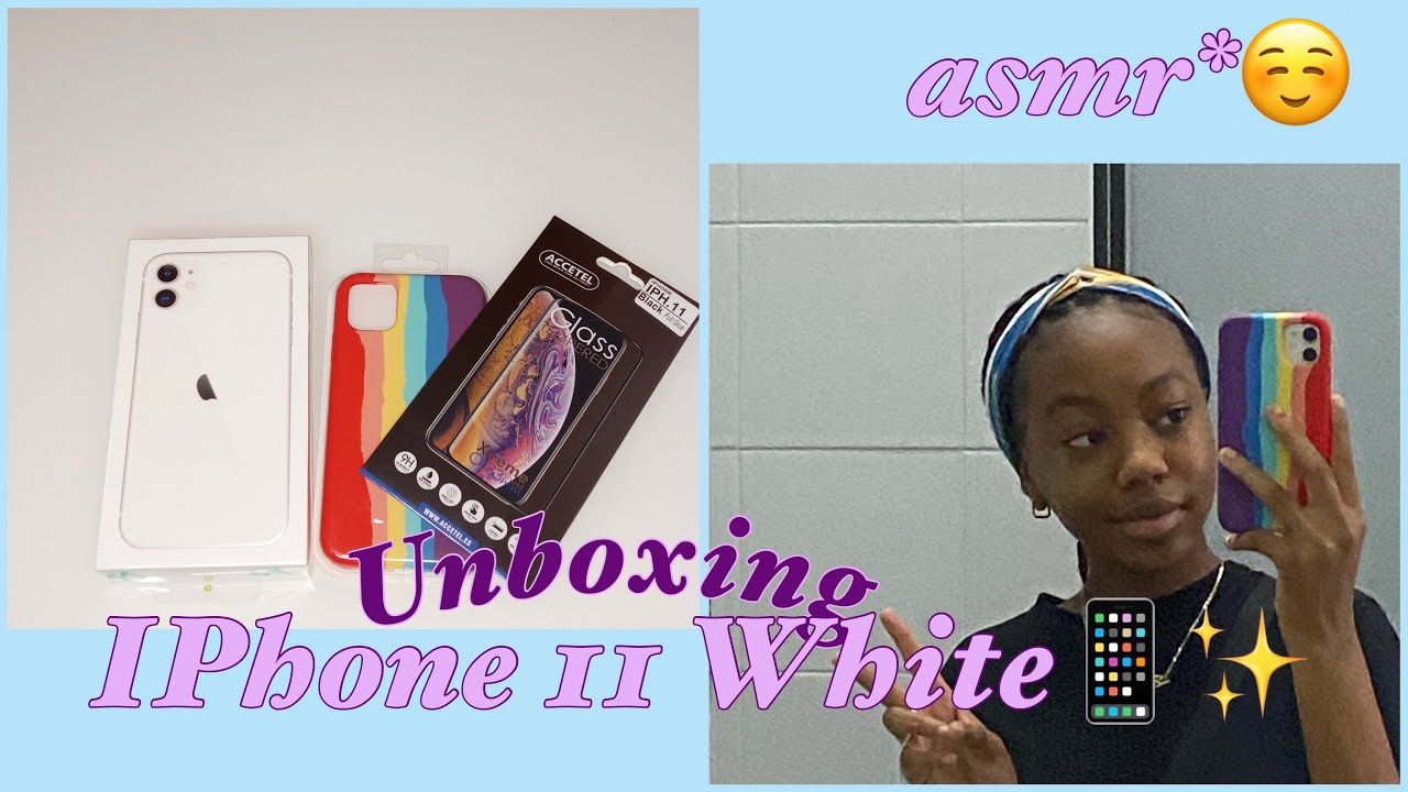 ~Unboxing do meu IPhone 11 White~📱✨ ( acessórios, configuração) Zella Mubadi.