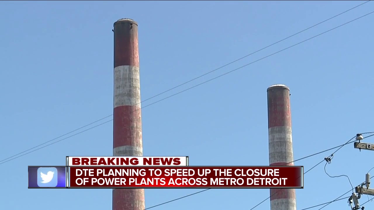 DTE Energy preparing to close multiple Michigan power plants ahead of schedule