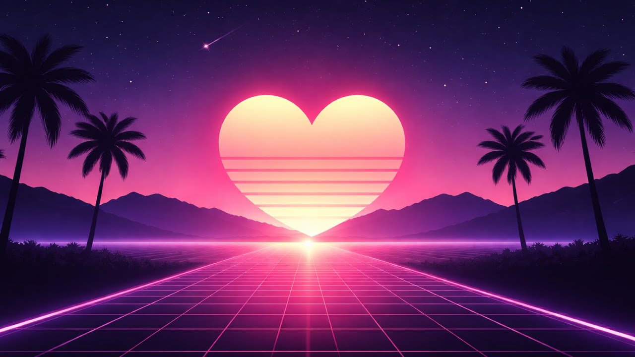 Synthwave 80s Ambience | Digital Love | Background music
