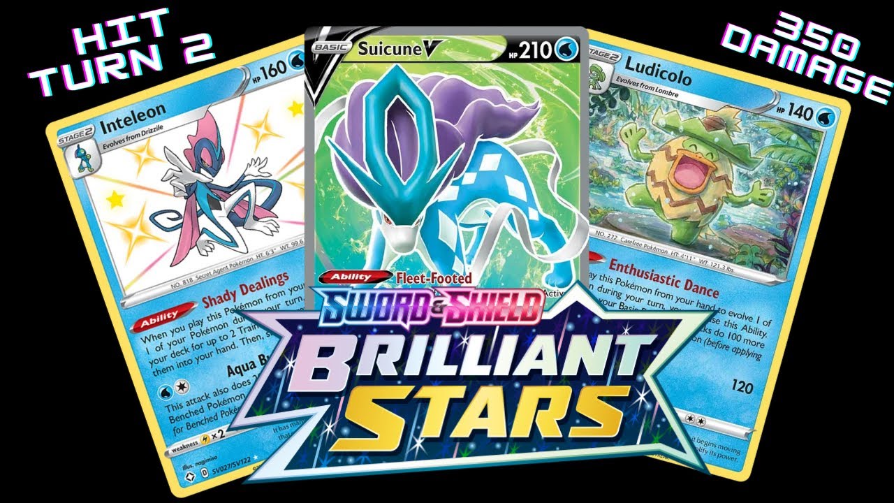Suicune V/Ludicolo Deck Profile SSH-BRS