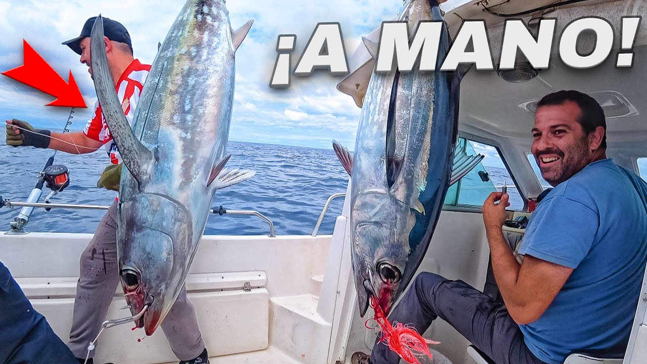 PESCA TRADICIONAL a MANO de BONITOS &iexcl;PICADAS M&Uacute;LTIPLES! [Aventura en el PA&Iacute;S VASCO 2.0 #2]