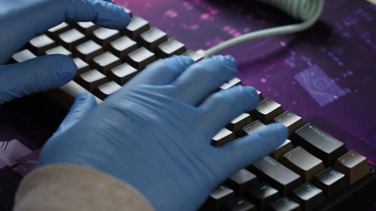 [12 Hours ASMR] Calm Mechacnical Thocky Keyboard Typing 😴 No Talking