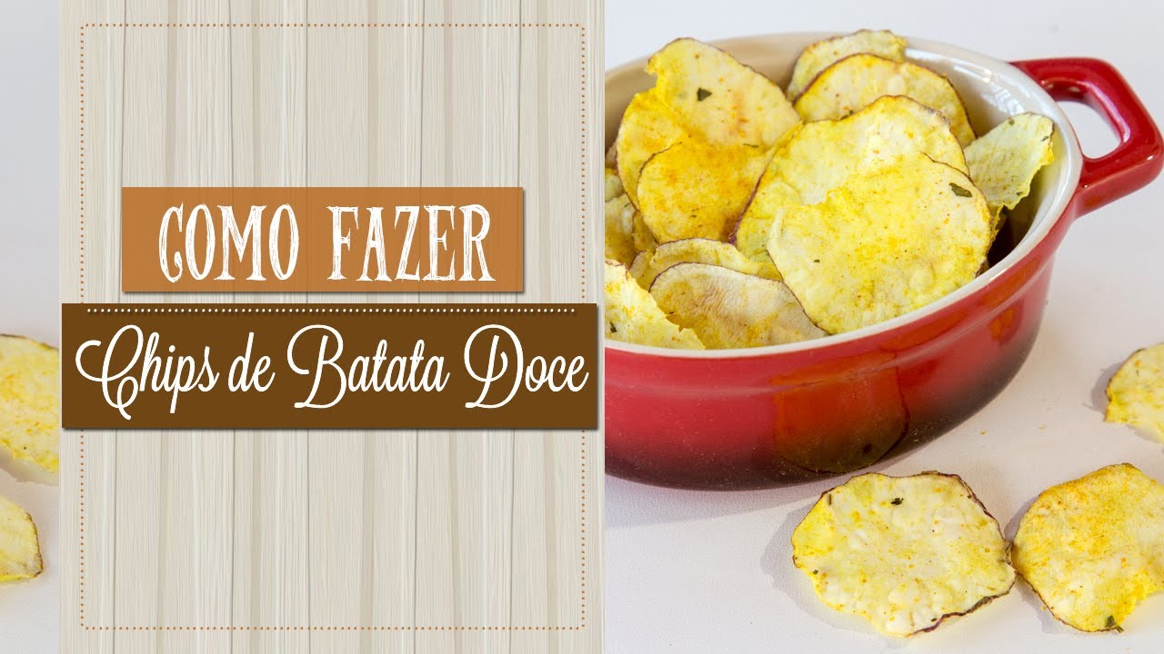 CHIPS DE BATATA DOCE | Mam&atilde;e Vida Saud&aacute;vel