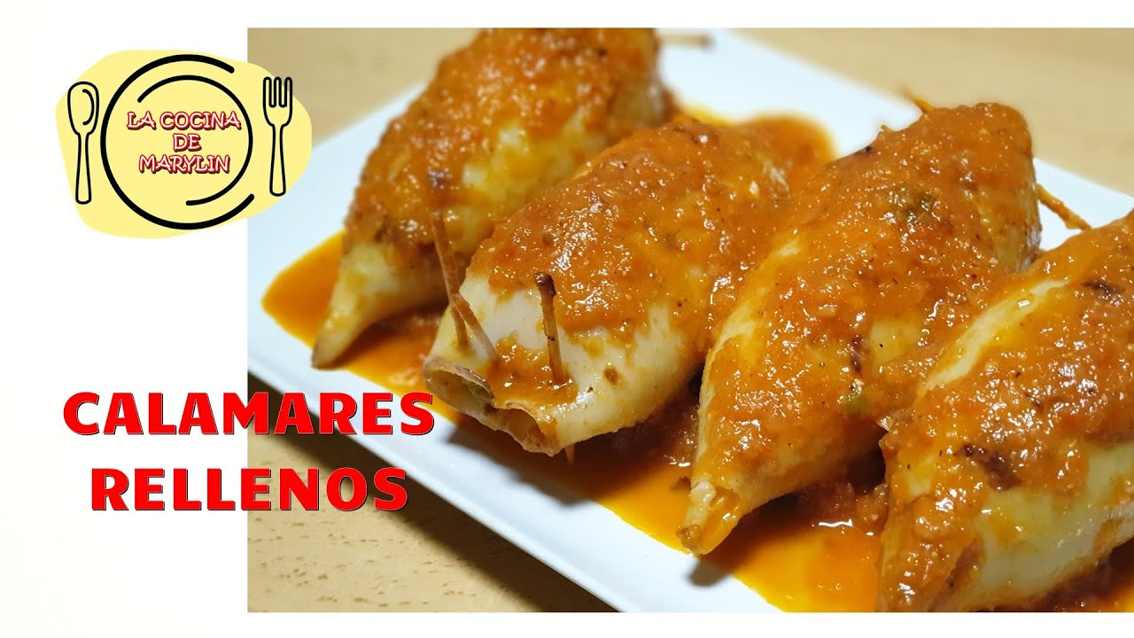 CALAMARES  RELLENOS DE MARISCO