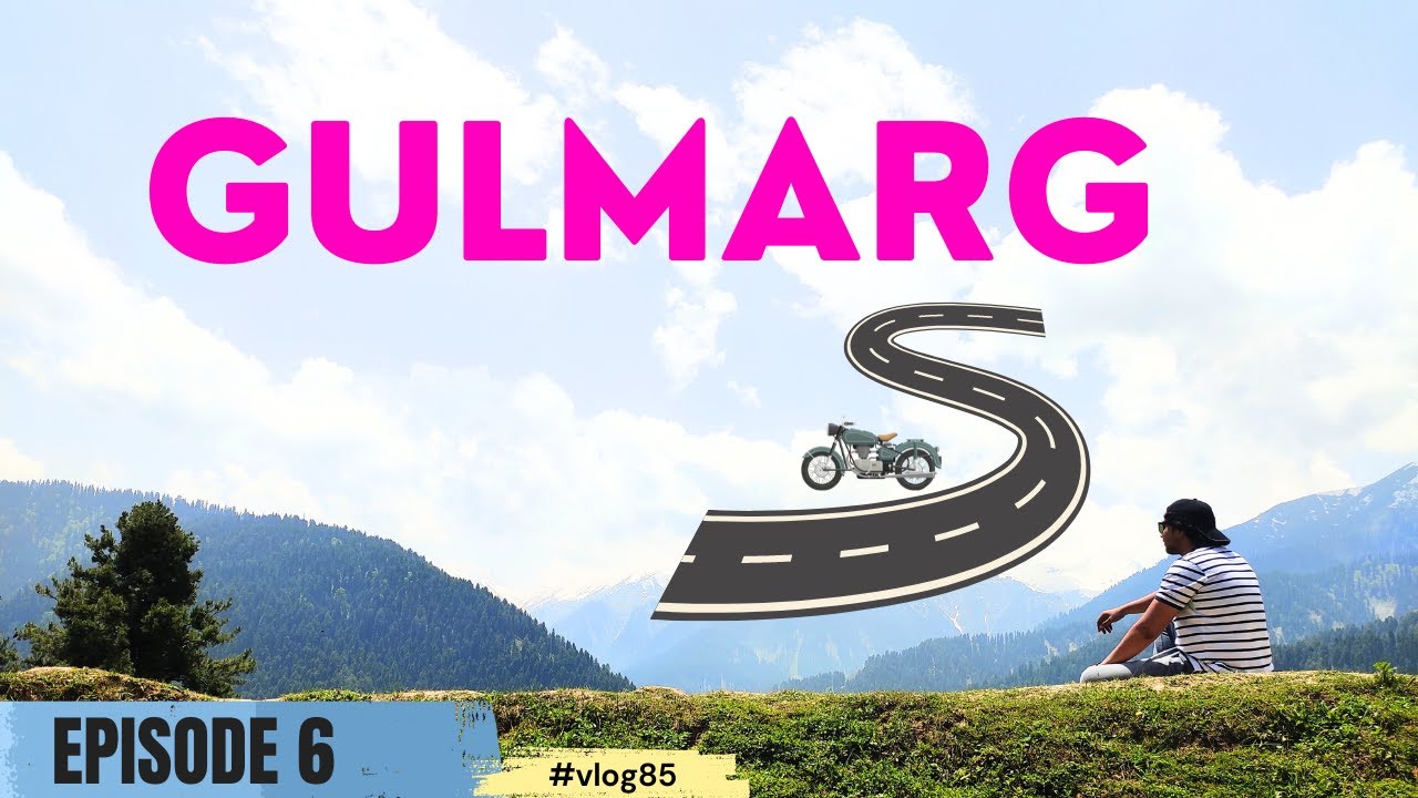 Cheapest travel to Gulmarg on rented bike from Srinagar