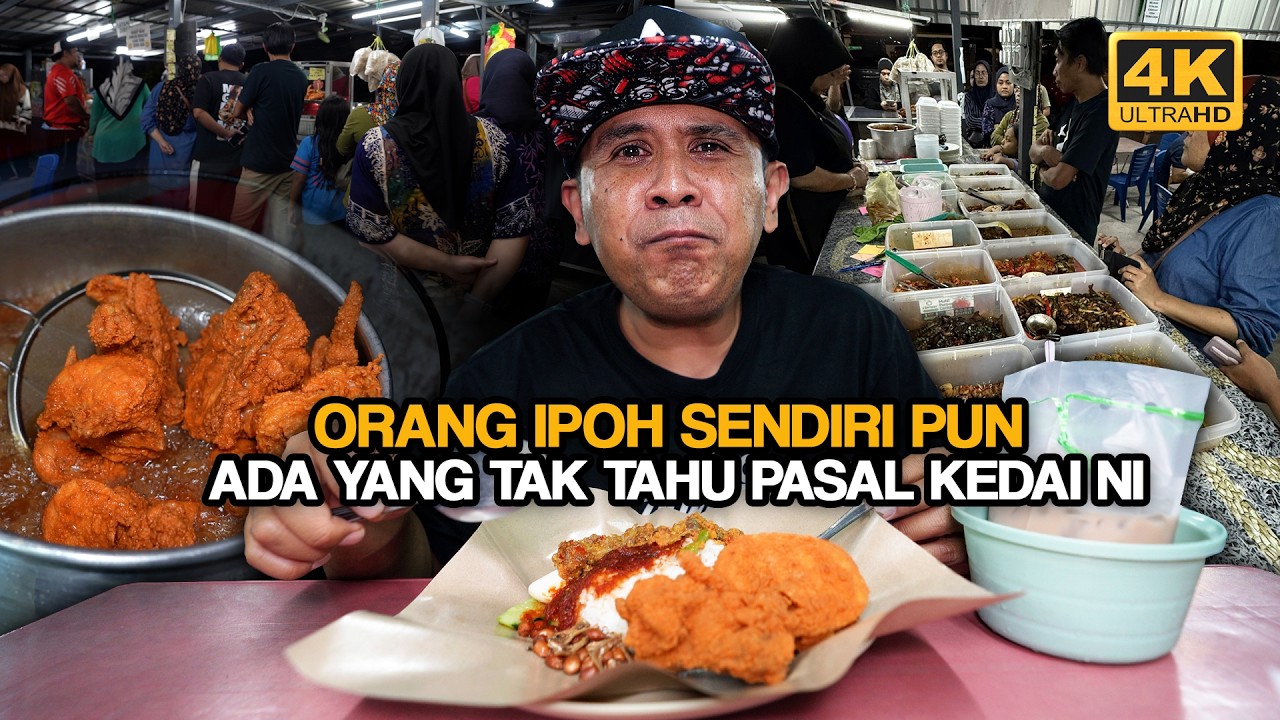 Pelanggan BERATUR SETIAP Malam UNTUK Nasi LEMAK BERLAUK NI (4K)