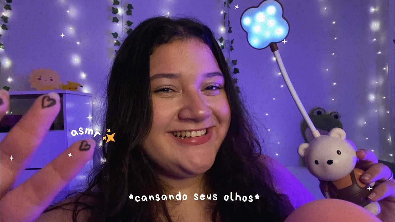ASMR | CANSANDO SEUS OLHOS 👀✨ (gatilhos visuais)