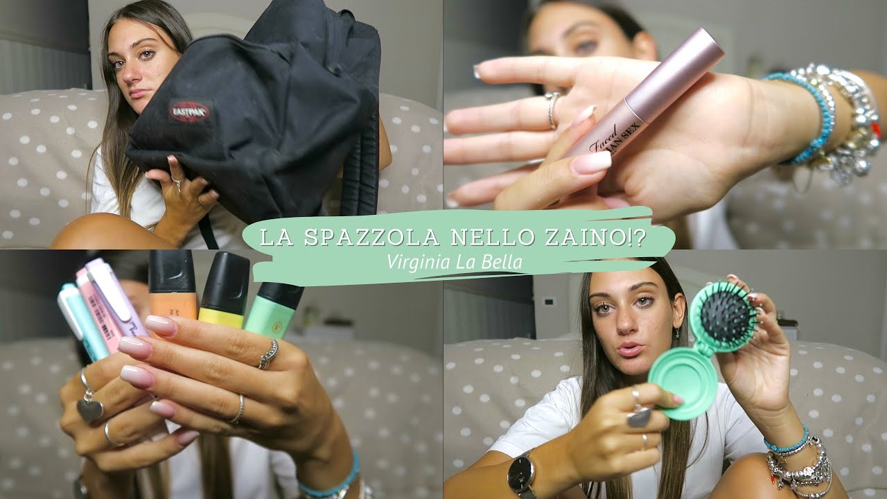 Cosa c’è nel mio zaino? | Virginia