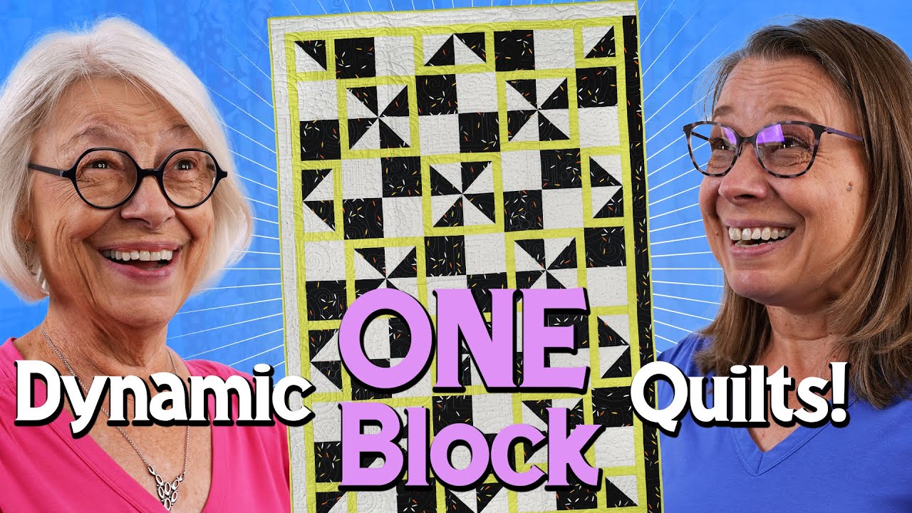 Can You Find it...? 8 New One Block Quilts!