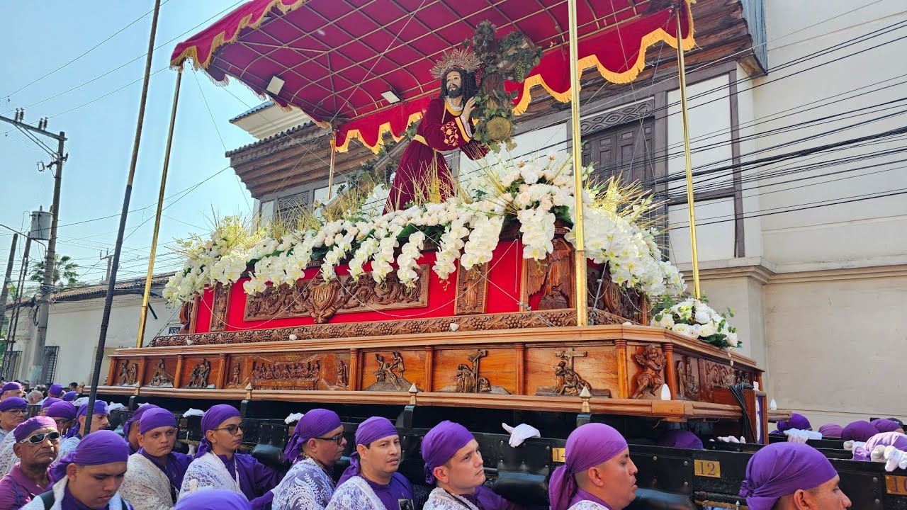 Procesión MIÉRCOLES SANTO EN SONSONATE 2024