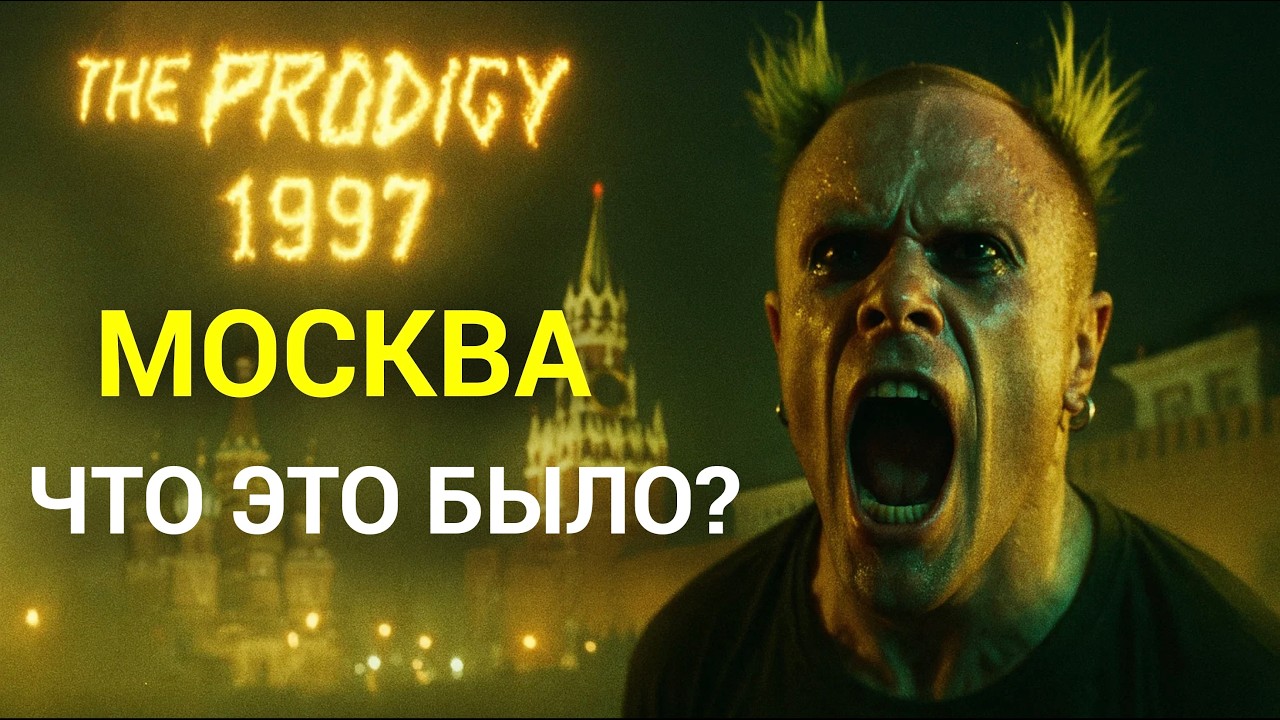 Как The Prodigy устроили БЕЗУМИЕ в Москве? 250 000 человек у Кремля. Концерт, изменивший Россию