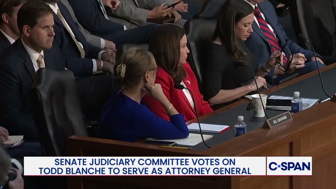 Senate Judiciary Committee Votes to Advance Todd Blanche to be Attorney General