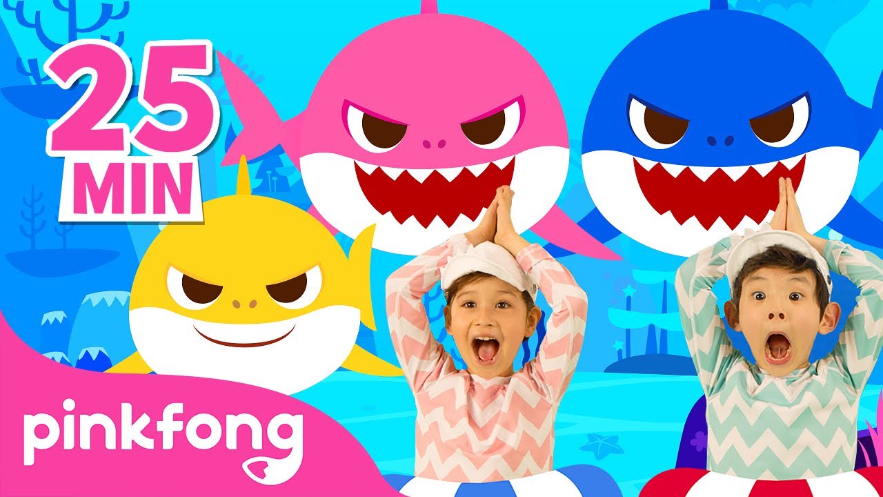 🦈 Bimbo Squalo Medley 🦈ㅣ+CompilationㅣBaby Shark in ItalianoㅣPinkfong Canzoni per Bambini