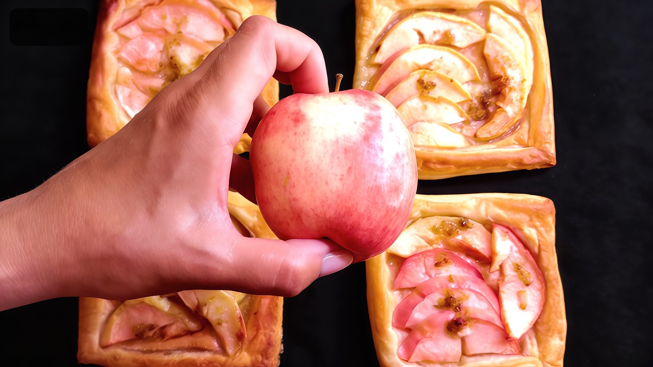 Apfelkuchen waren noch nie so LECKER! Nur 10 Minuten fertig! Einfach und köstlich!