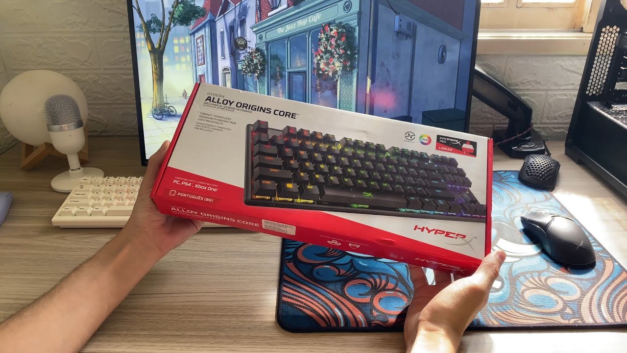 Unboxing Hyperx Alloy Origins Core TKL
