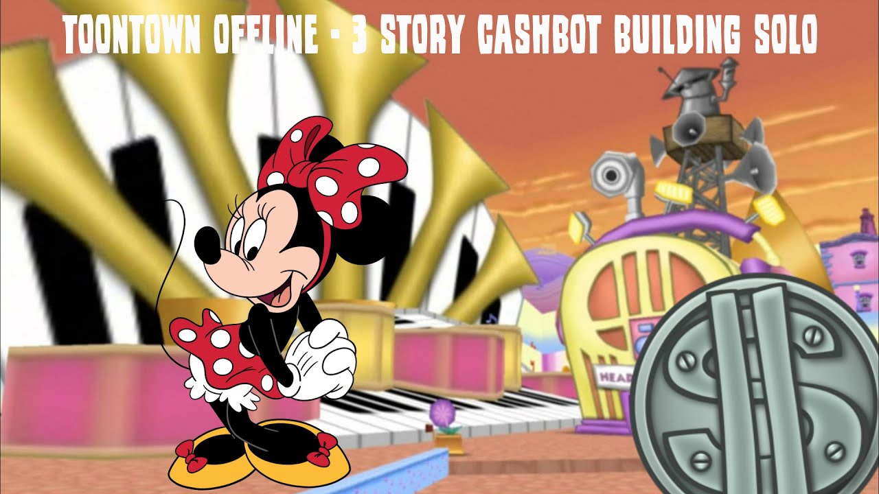 Toontown Offline - 3 Story Cashbot Building Solo