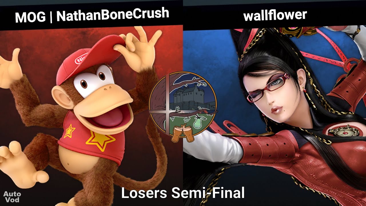 MOG | NathanBoneCrush (Diddy Kong, Kazuya) vs wallflower (Bayonetta) - Tavern Brawl 34