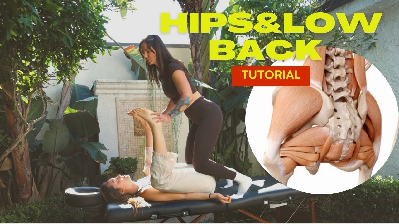 Low Back Relief & Hip Opening | Table Thai Massage Tutorial 